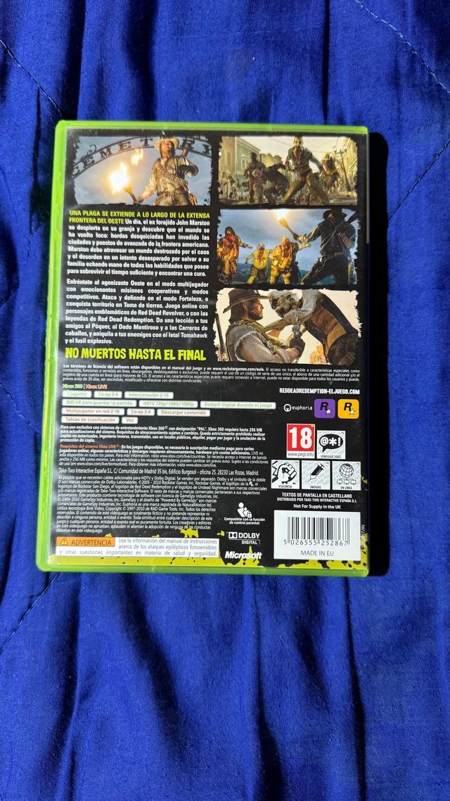 Red Dead Redemption Undead Nightmare Xbox 360
