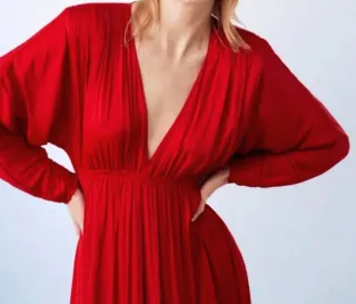 Vestido Sfera Rojo Largo