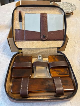 Set da viaggio uomo vintage