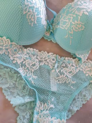 Pura Set Lenceria Push-up Brasiliano Tg 3