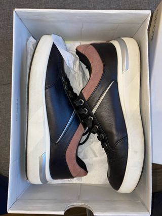 Sneakers Geox Donna Nero Rosa