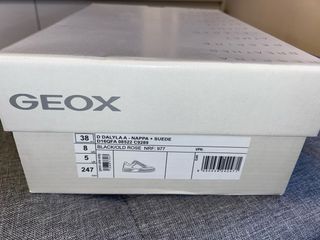 Sneakers Geox Donna Nero Rosa