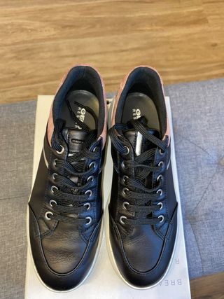 Sneakers Geox Donna Nero Rosa