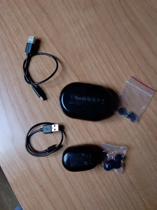 Auriculares Inalámbricos Bluetooth Negros y Azules