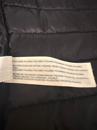 Chaleco acolchado Mango negro