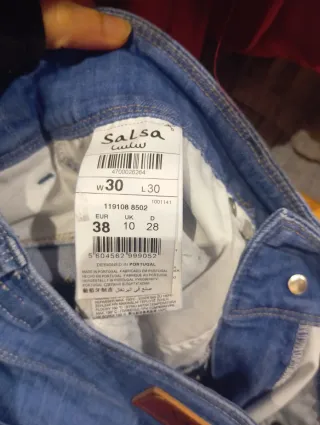 Pantalones vaqueros Salsa Mujer