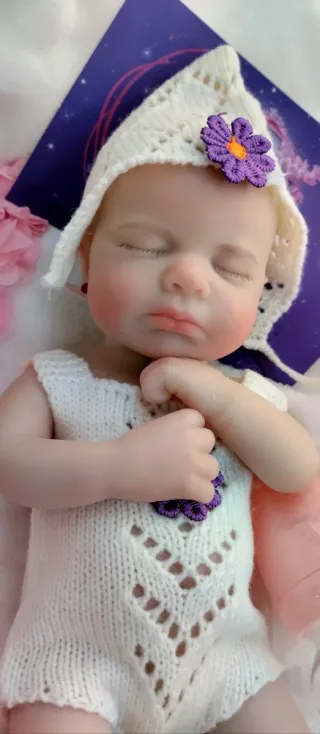 Bebé Reborn Silicona 33 cm ideal peques