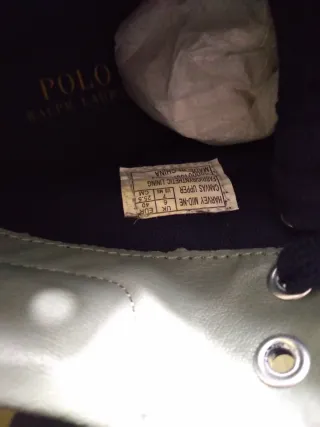 Scarpe Polo Ralph Lauren blu taglia 40