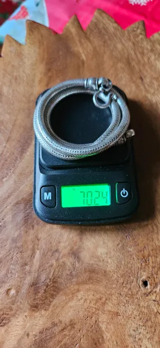 Collana snake in argento