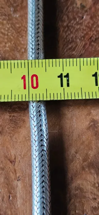 Collana snake in argento