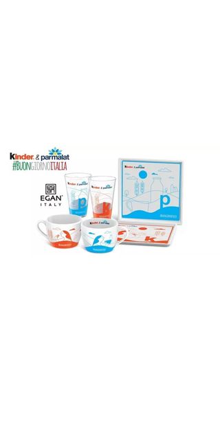 Set Colazione Egan Kinder Parmalat