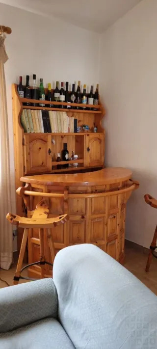 Mobile bar in legno