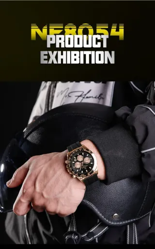 Reloj Naviforce Cronógrafo Hombre Negro/Dorado