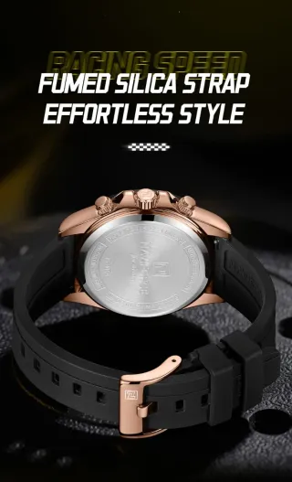 Reloj Naviforce Cronógrafo Hombre Negro/Dorado