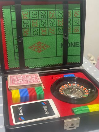 Mini Ruleta Casino Maletín