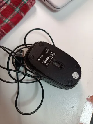 Ratón de PC USB Negro