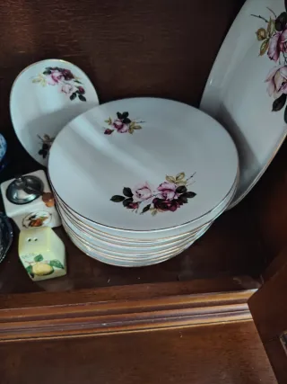 Setti tazze piatti bicchieri Torino città