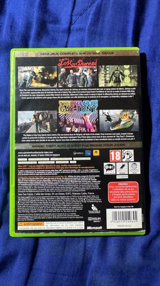 GTA Episodes from Liberty City Xbox 360