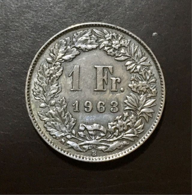 1 Franco Suiza 1963