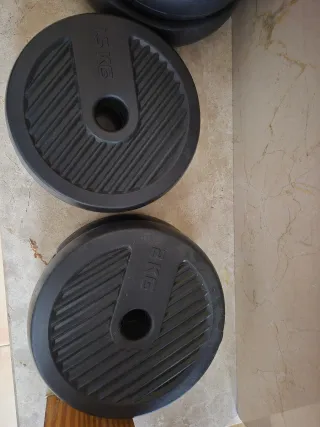 Mancuernas Ajustables y Barra Fitness