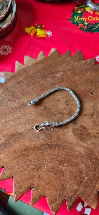 Bracciale snake in argento