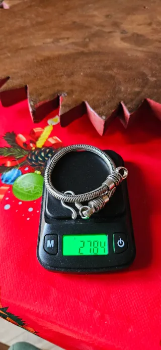 Bracciale snake in argento