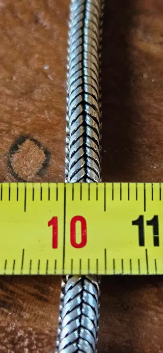 Bracciale snake in argento