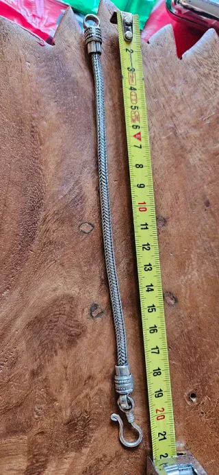 Bracciale snake in argento