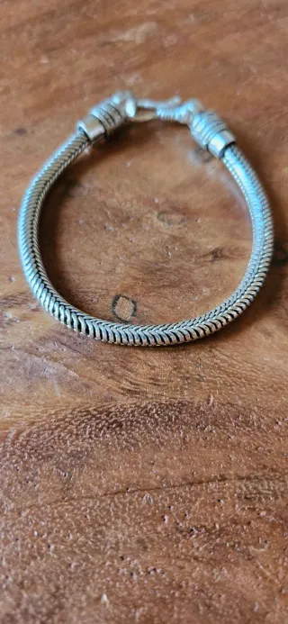 Bracciale snake in argento