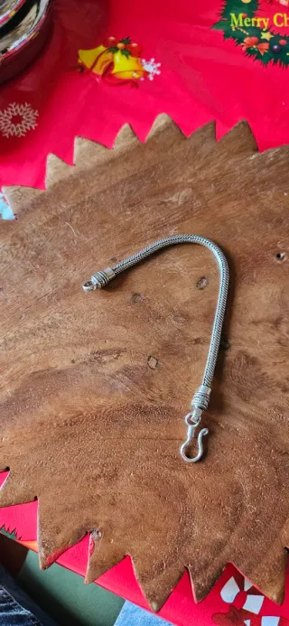 Bracciale snake in argento