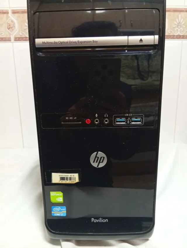 Ordenador HP Pavilion Negro