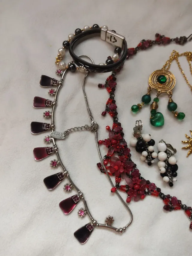 Lote de Bijuterias Vintage