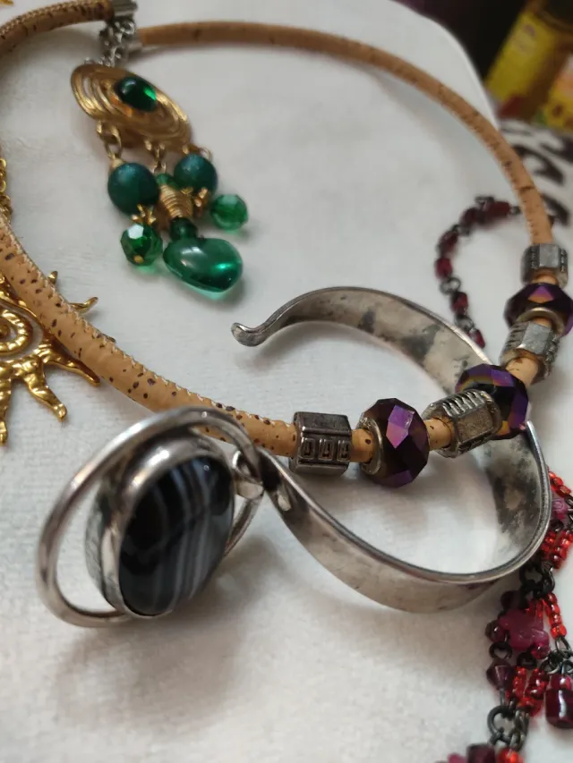 Lote de Bijuterias Vintage