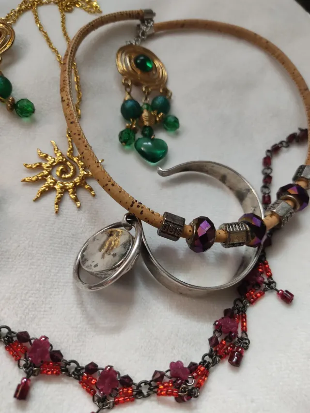 Lote de Bijuterias Vintage