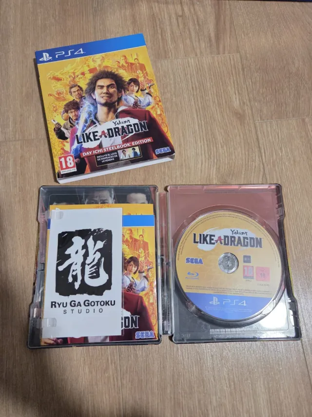 Yakuza: Like a Dragon PS4 Steelbook
