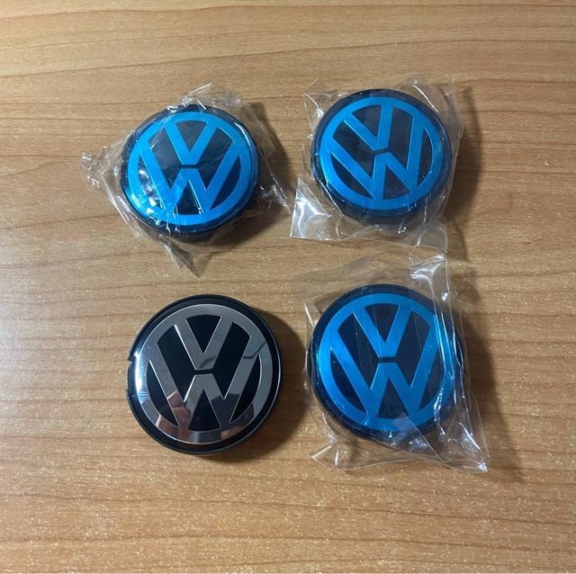 4 Tapabujes Volkswagen 55mm originales nuevos