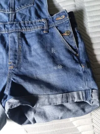 Petos vaqueros cortos