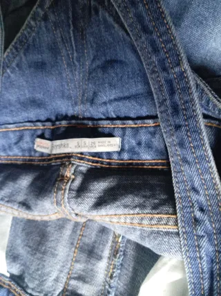 Petos vaqueros cortos