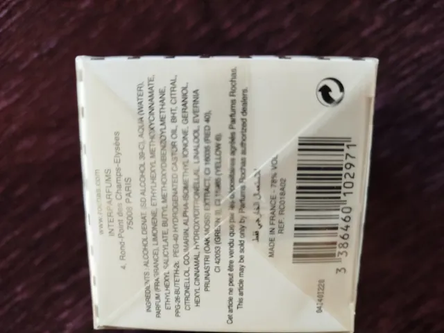 Rochas Moustache Eau de Toilette 75ml