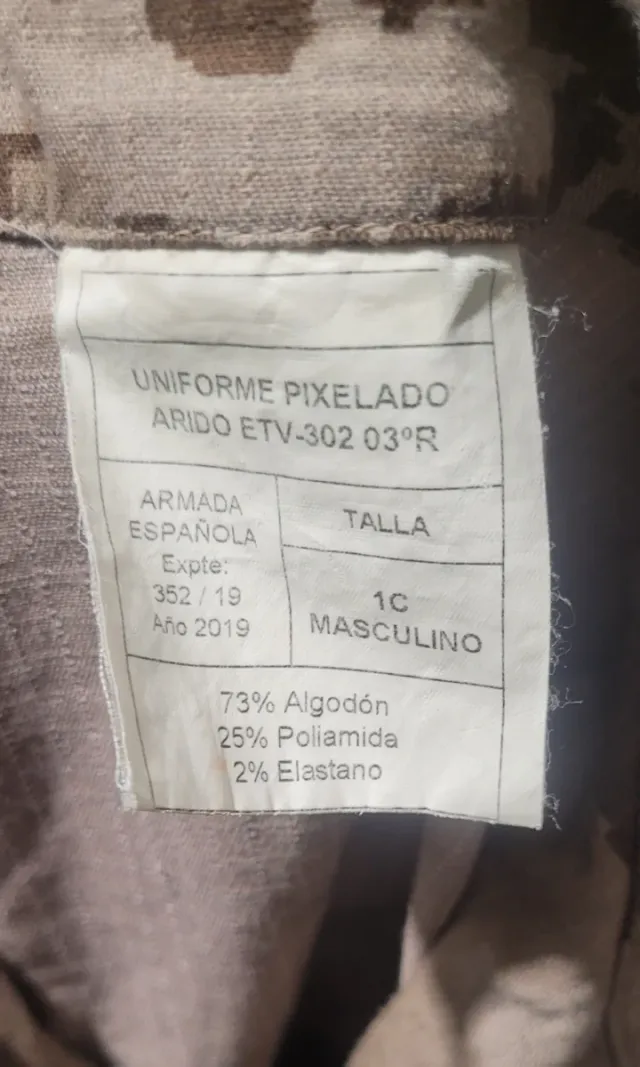 Guerrera 1C Infantería Marina