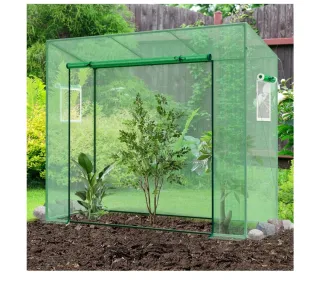 Serra da Giardino 200x77x169 cm con Porta e Finest