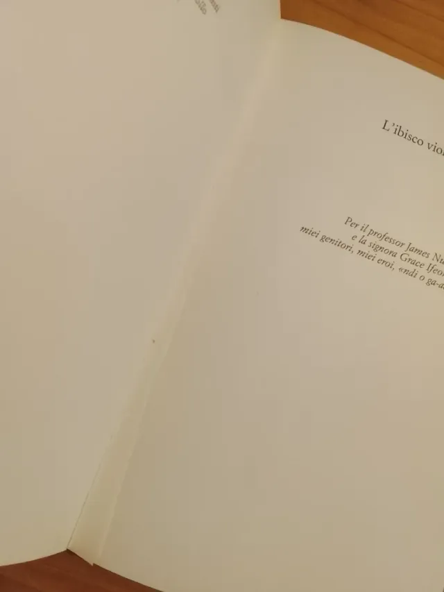 Chimamanda Ngozi Adichie, L'ibisco Viola #africa