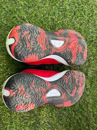 Zapatillas Baloncesto Under Armour Rojas y Negras