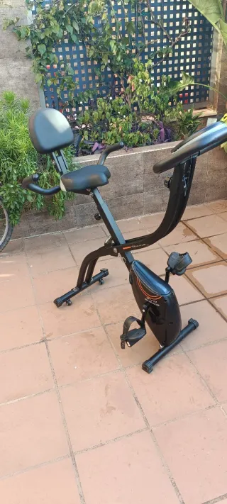Bicicleta Estática Plegable Silenciosa