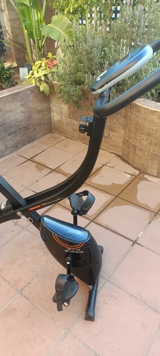 Bicicleta Estática Plegable Silenciosa