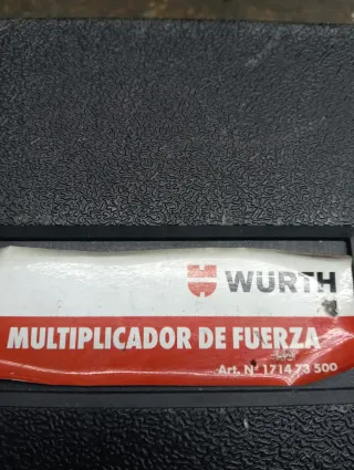 Multiplicador de Fuerza Würth