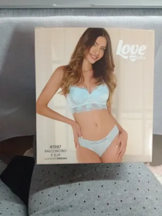 Set intimo donna Love and Bra 3⁰ coppaB