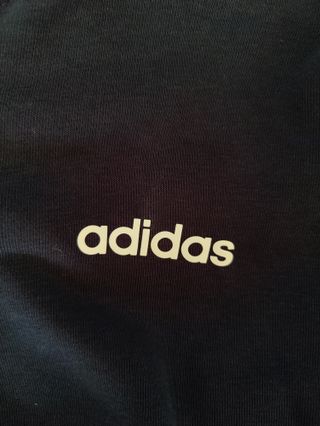 Chaqueta Adidas Azul con Rayas Blancas
