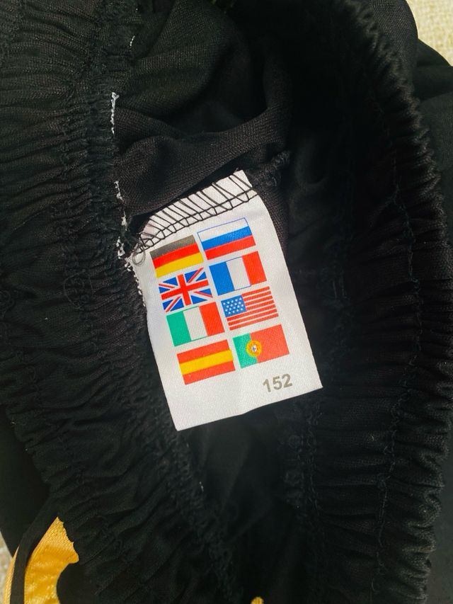 Conjunto fútbol niño Ronaldo 7 dragón negro