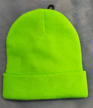 Gorro verde con ITALIA